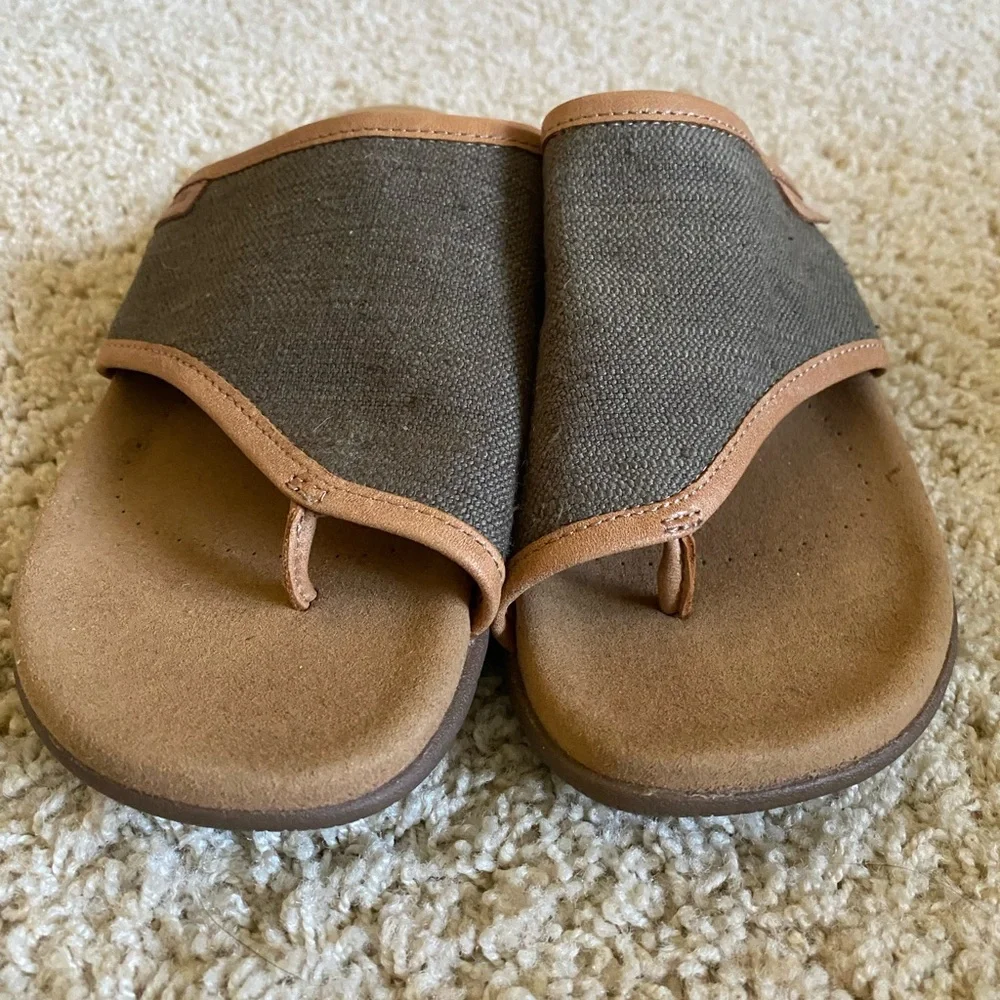 Taos Footwear Women's Boundary Thong Sandal - Picture 2 of 7